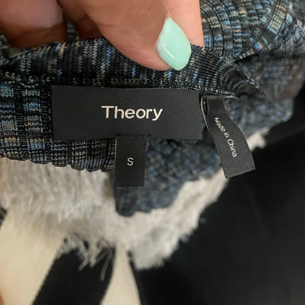 Theory Multicolor Knit Cardigan